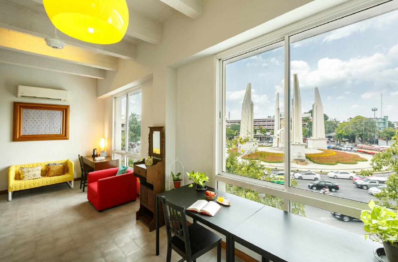 Baan Dinso Hostel@Ratchadamnoen Bangkok Eksteriør billede